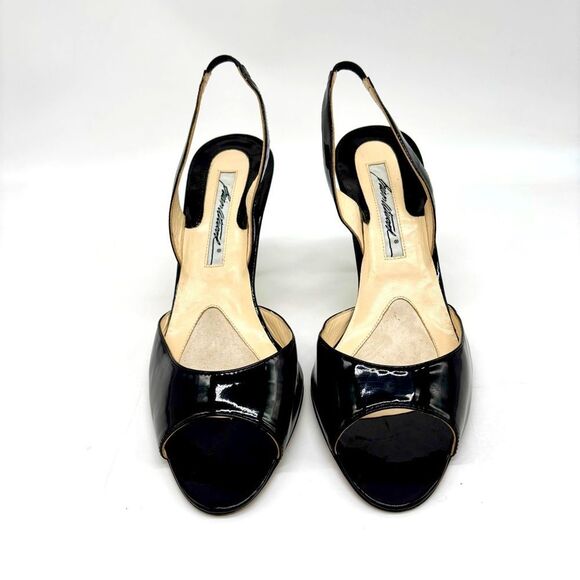 Brian Atwood Slingback Peep Toe - Picture 2 of 7